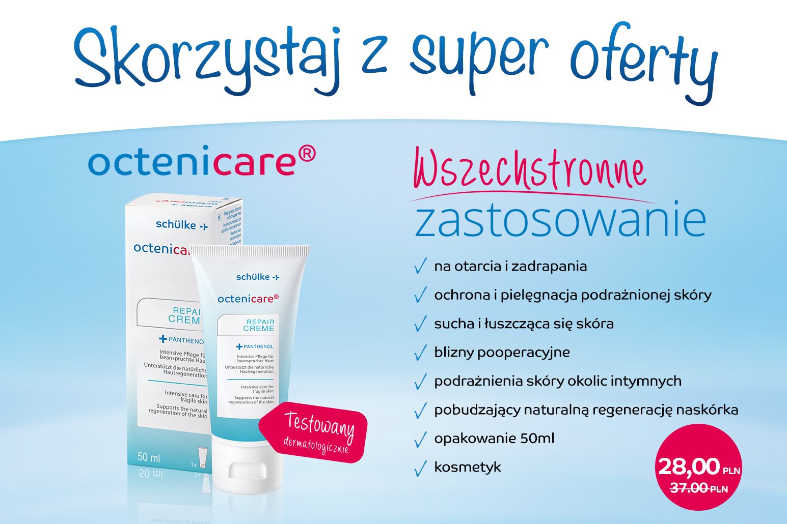 Octenicare repair creme 50ml